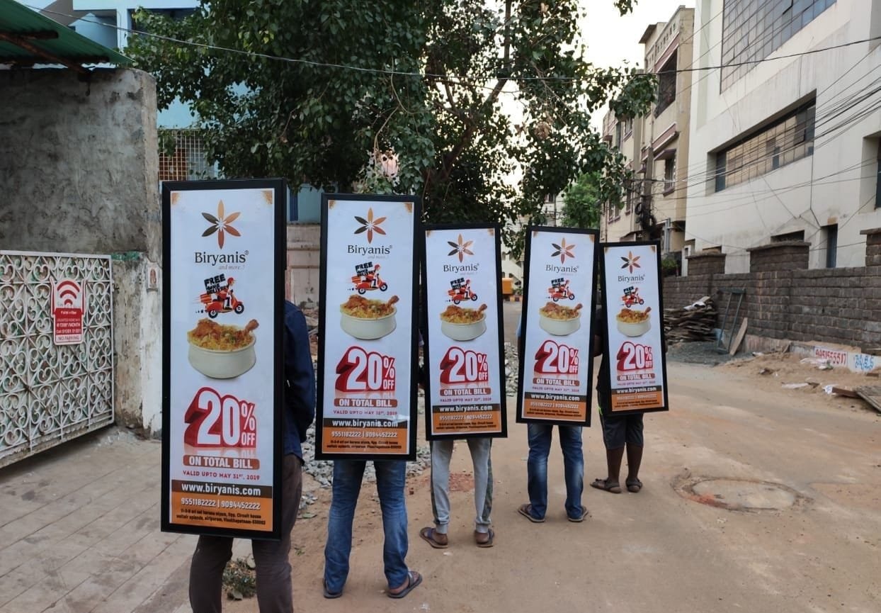 Bus Shelters — Foxy Advertising campaign