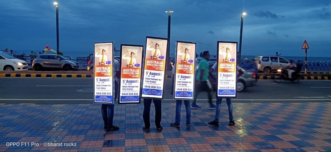 Bus Shelters — Foxy Advertising campaign