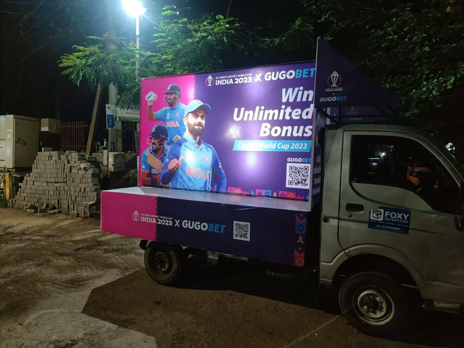 LED van — Foxy Advertising