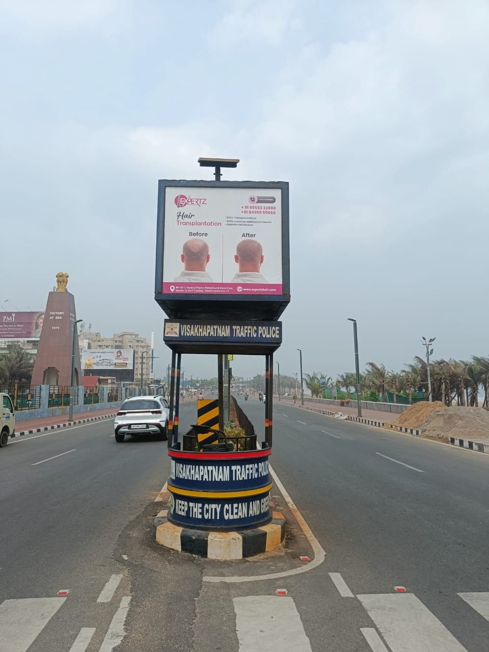 Traffic Booth Advertising in vizag