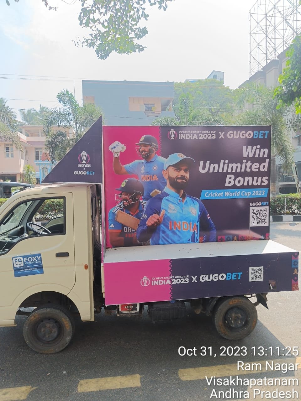 Mobile Van Advertising in vizag
