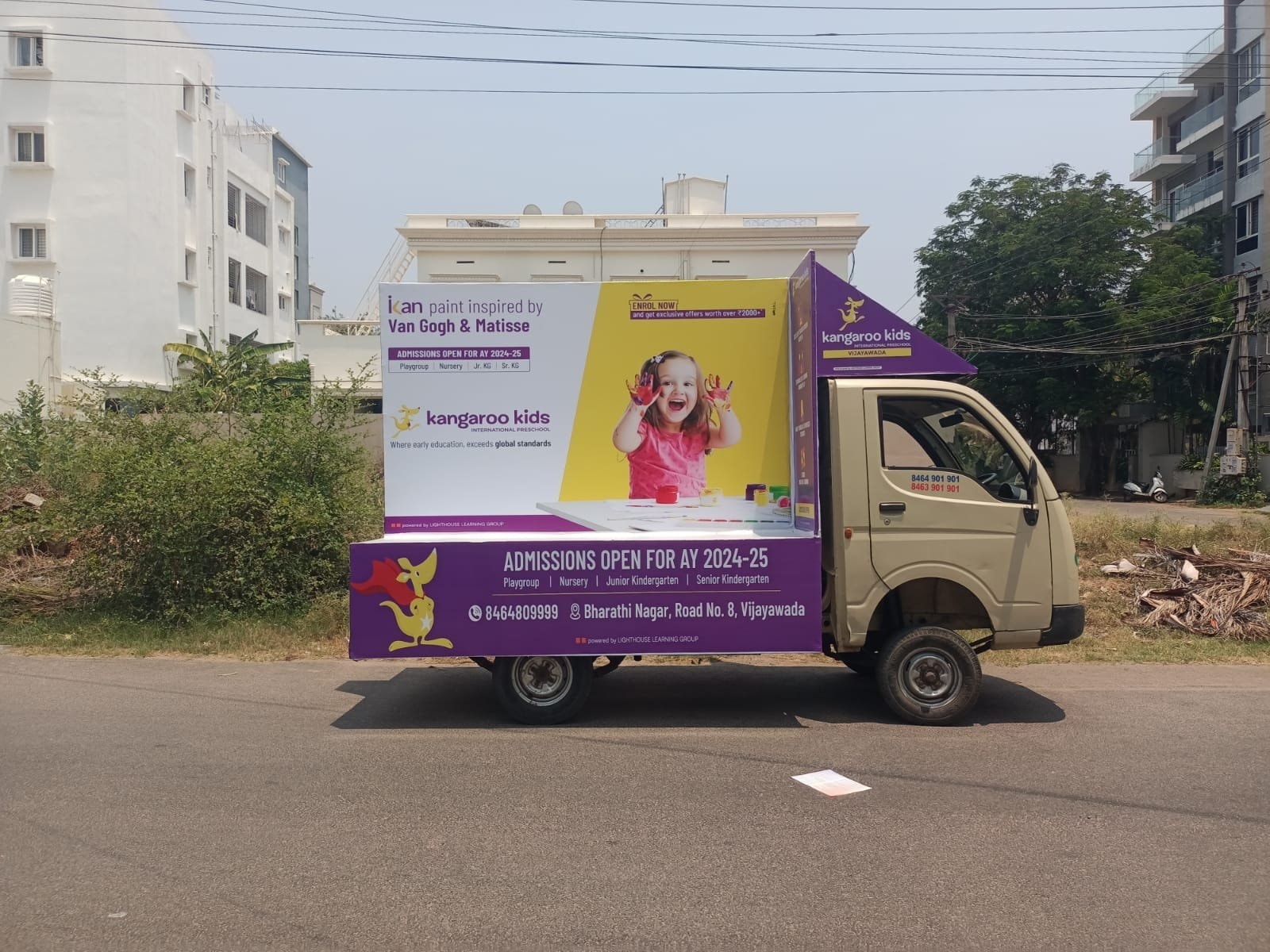 LED van — Foxy Advertising campaign