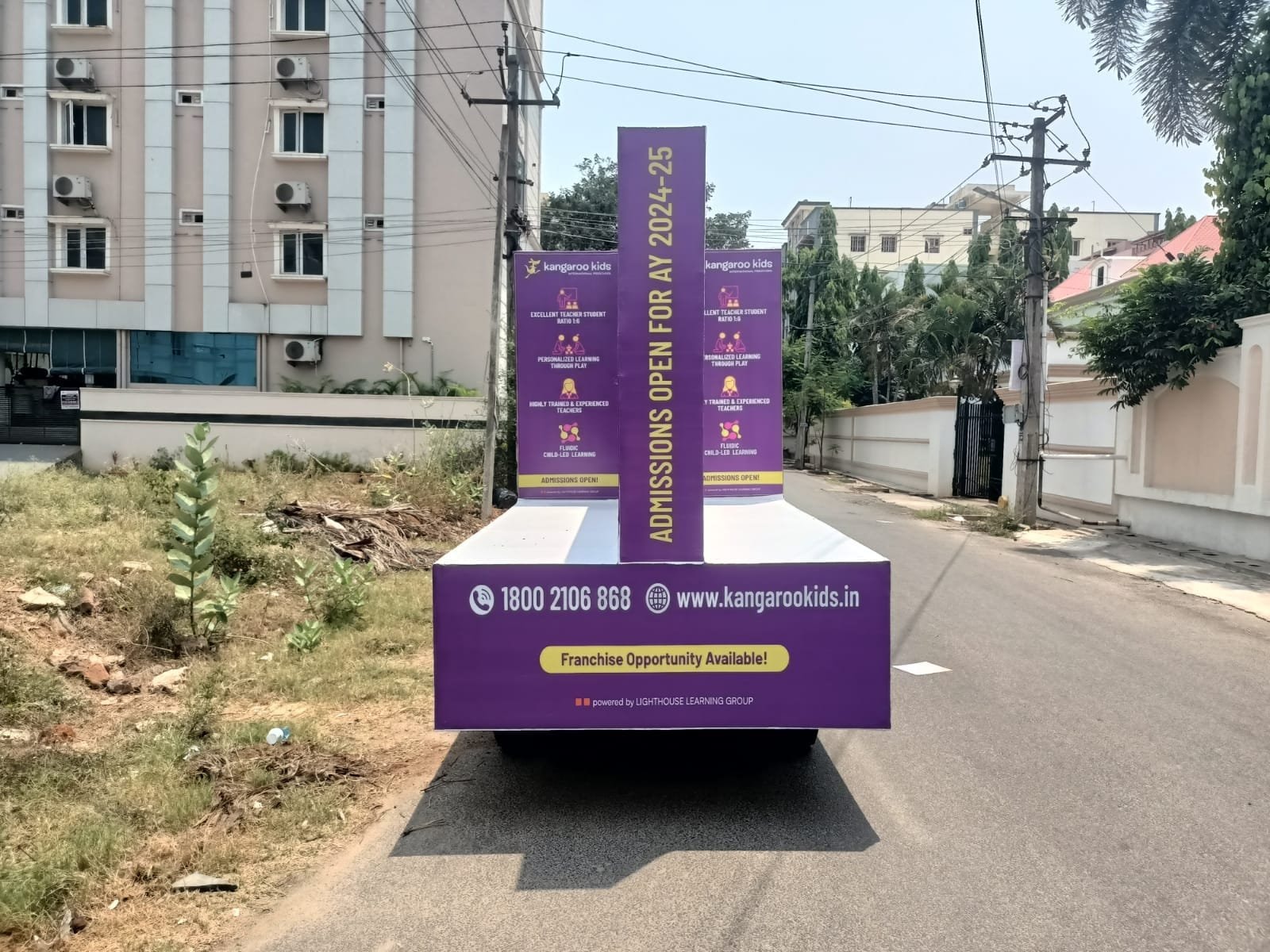 LED van — Foxy Advertising campaign