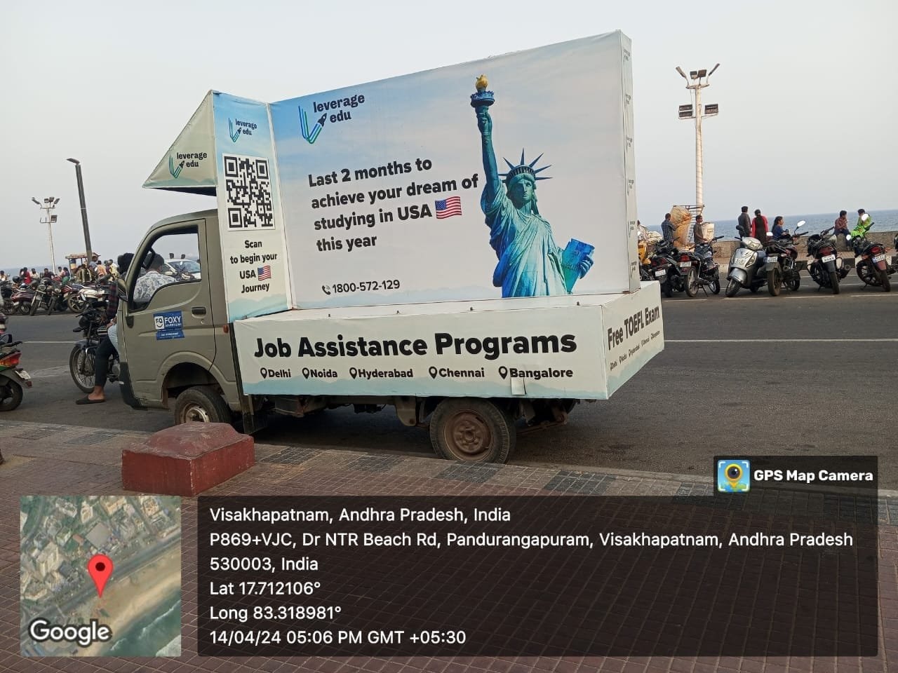LED van — Foxy Advertising campaign