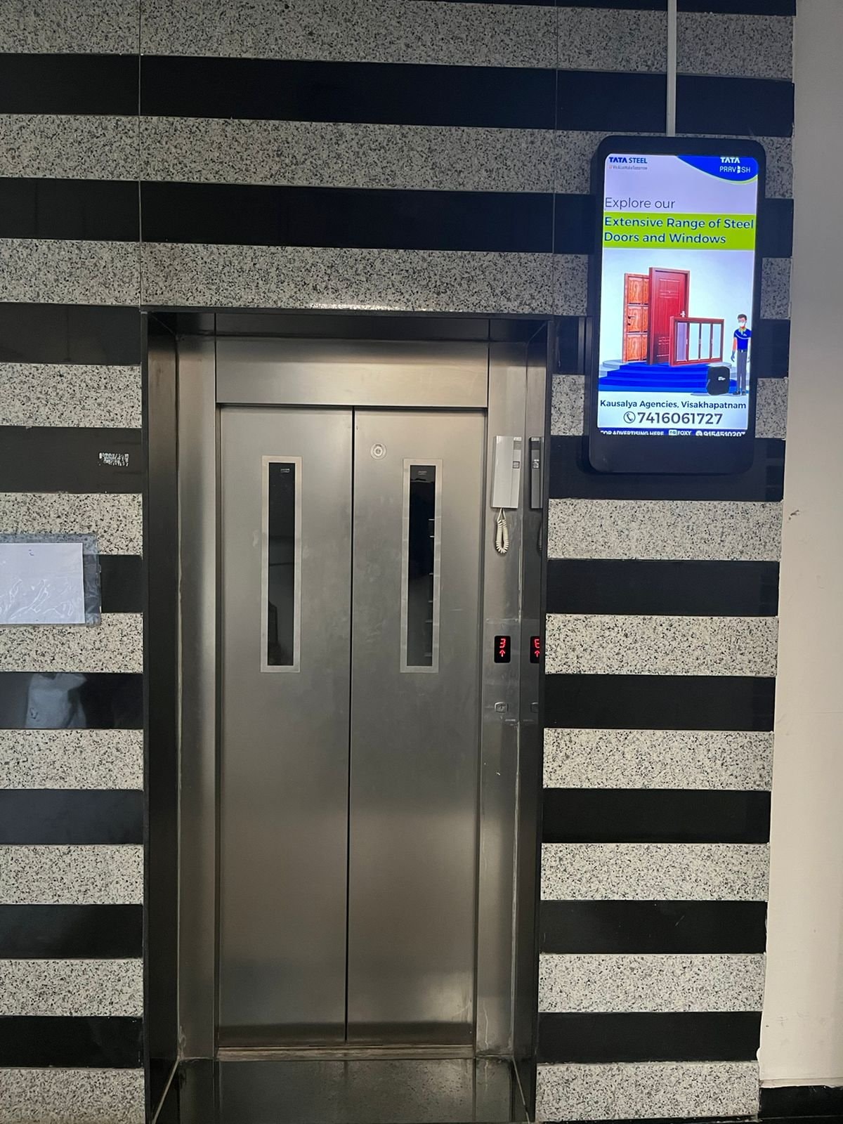 Residential Digital Screens Advertisment