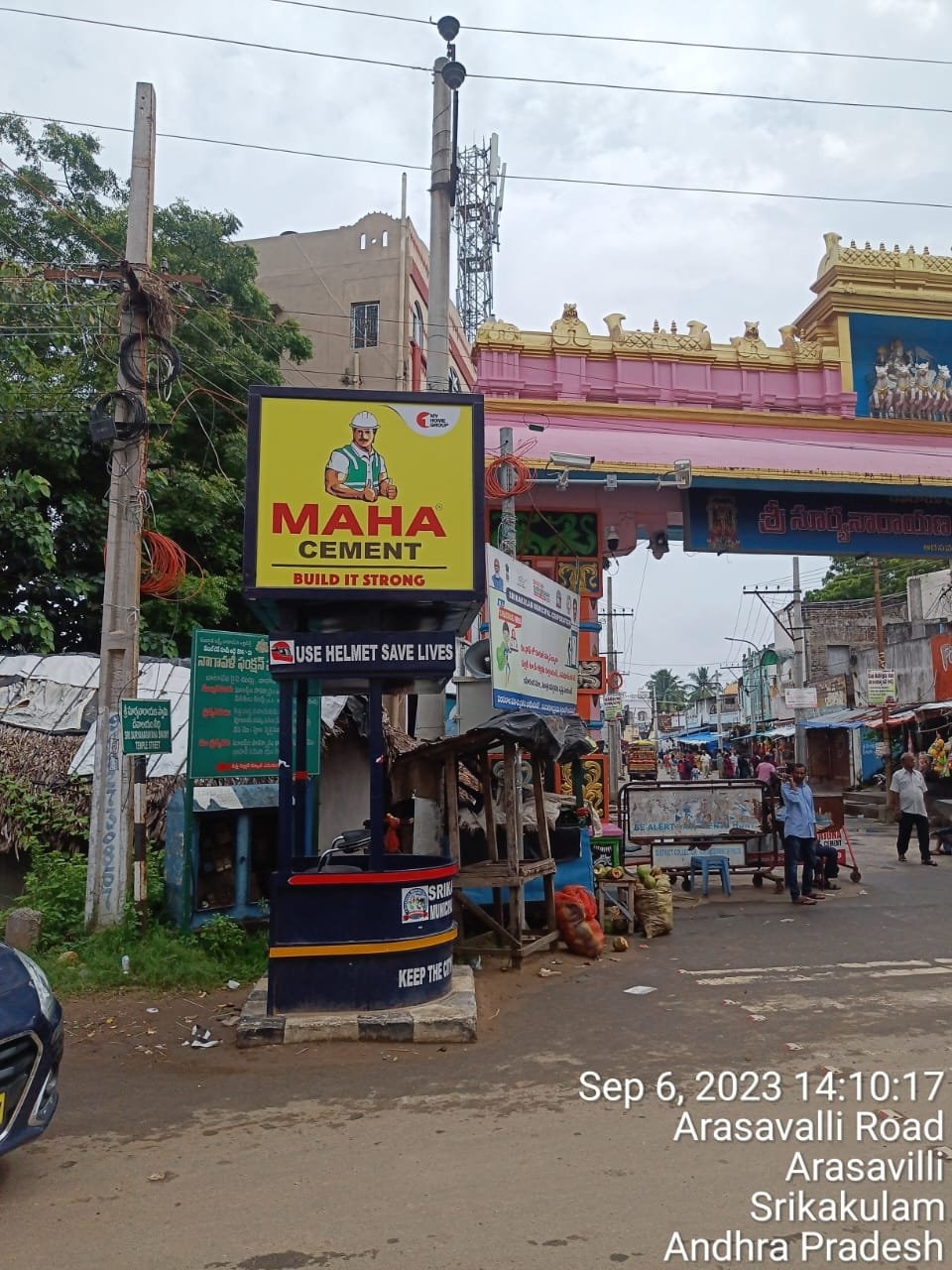 Traffic Booth Advertising in vizag