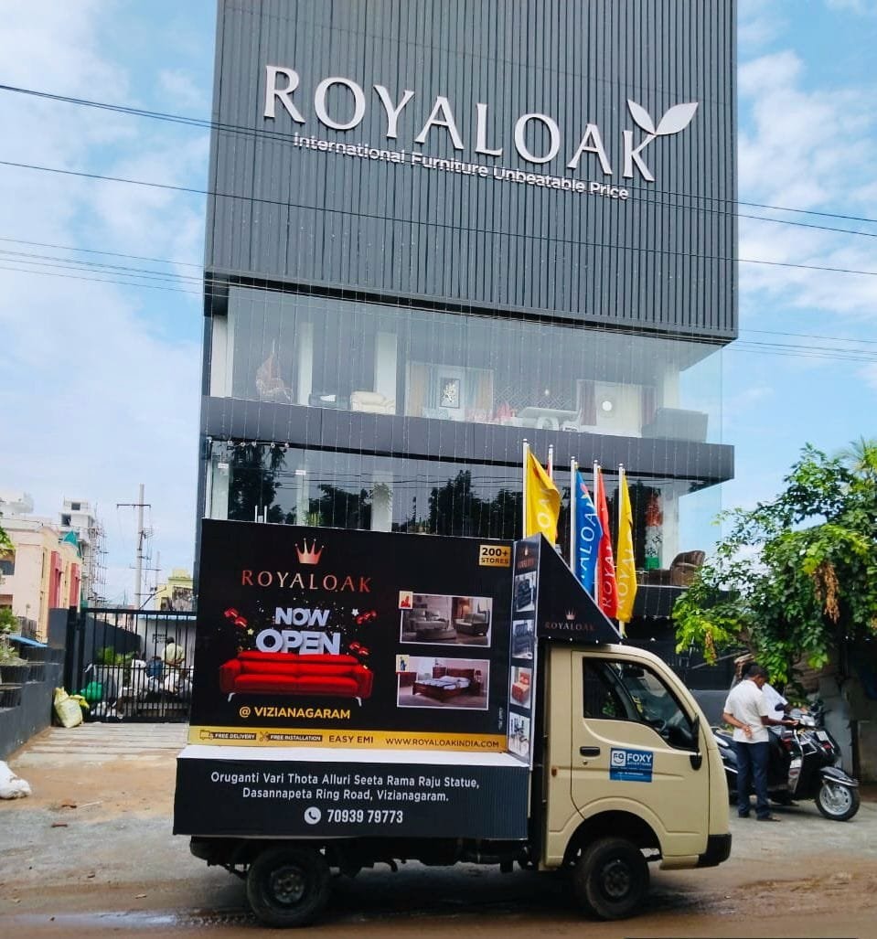 mobile van advertisement